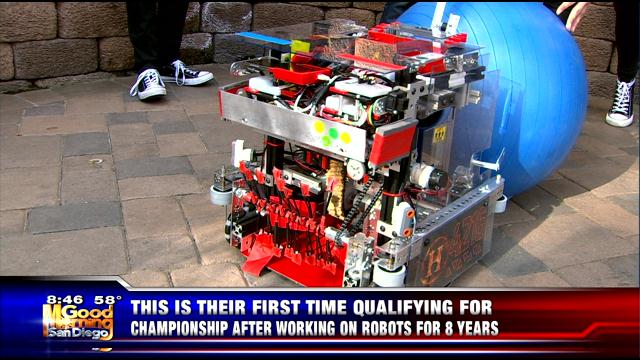 Point Loma High School robotics team raising money for world cha ... - KUSI